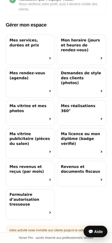 Toutes vos fonctions